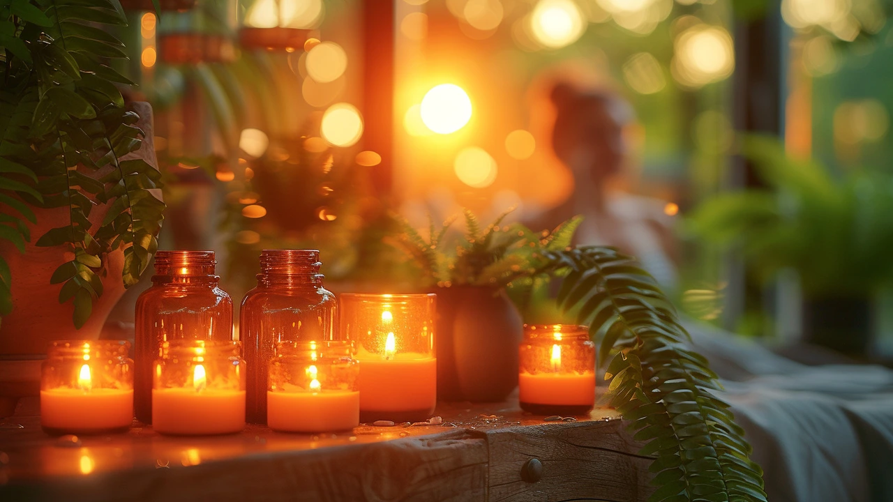 Jak masážní oleje a svíčky pomáhají při stresu a úzkosti?