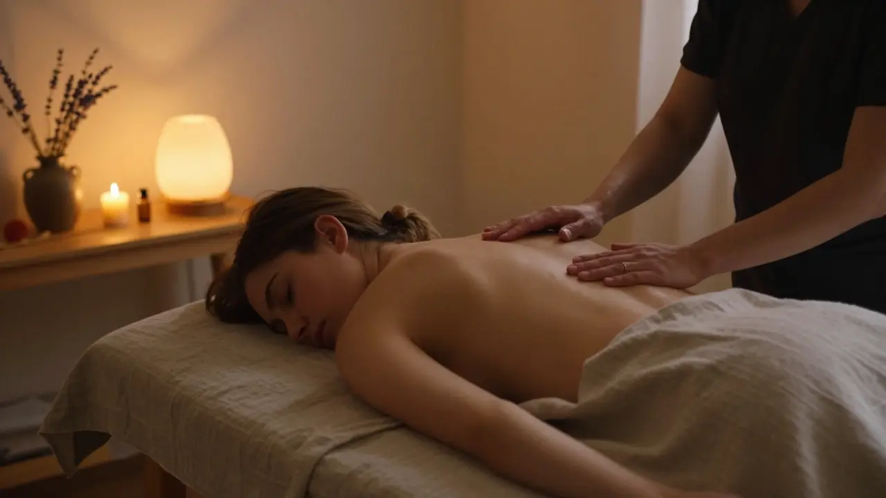 Tantrická masáž pro studenty: Jak se uvolnit a poznat sebe samotného